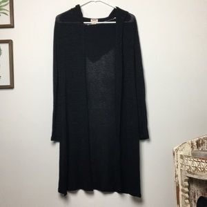 ✨Long Sheer Hooded Sweater✨